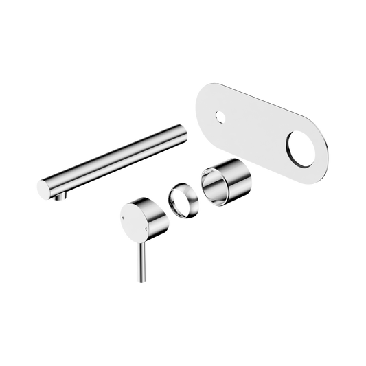 Dolce II Wall Basin/Bath Mixer Trim Kits Only Chrome