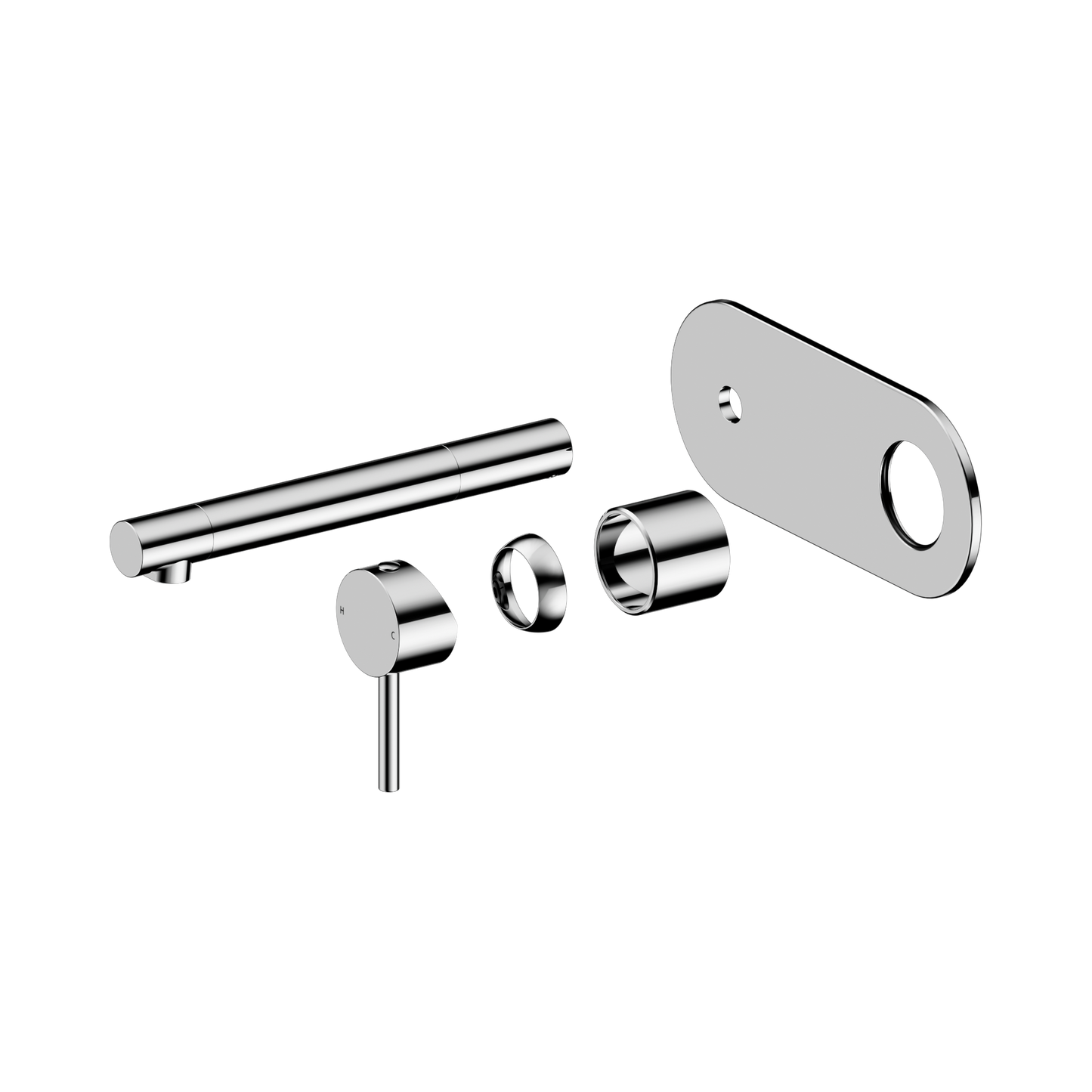 Dolce II Wall Basin/Bath Mixer Trim Kits Only