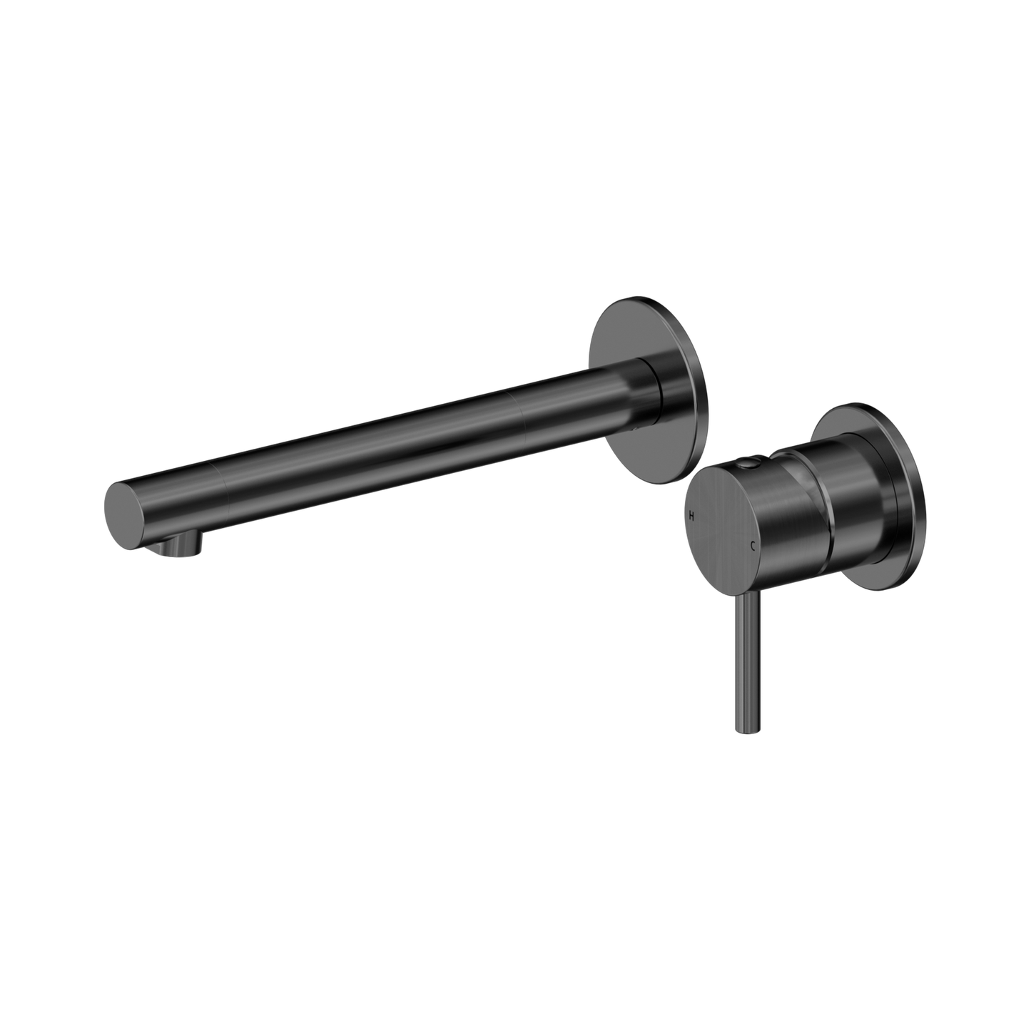 Dolce II Wall Basin/Bath Mixer Separate Back Plate