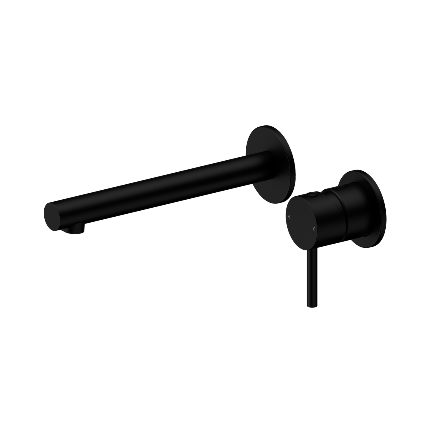 Dolce II Wall Basin/Bath Mixer Separate Back Plate