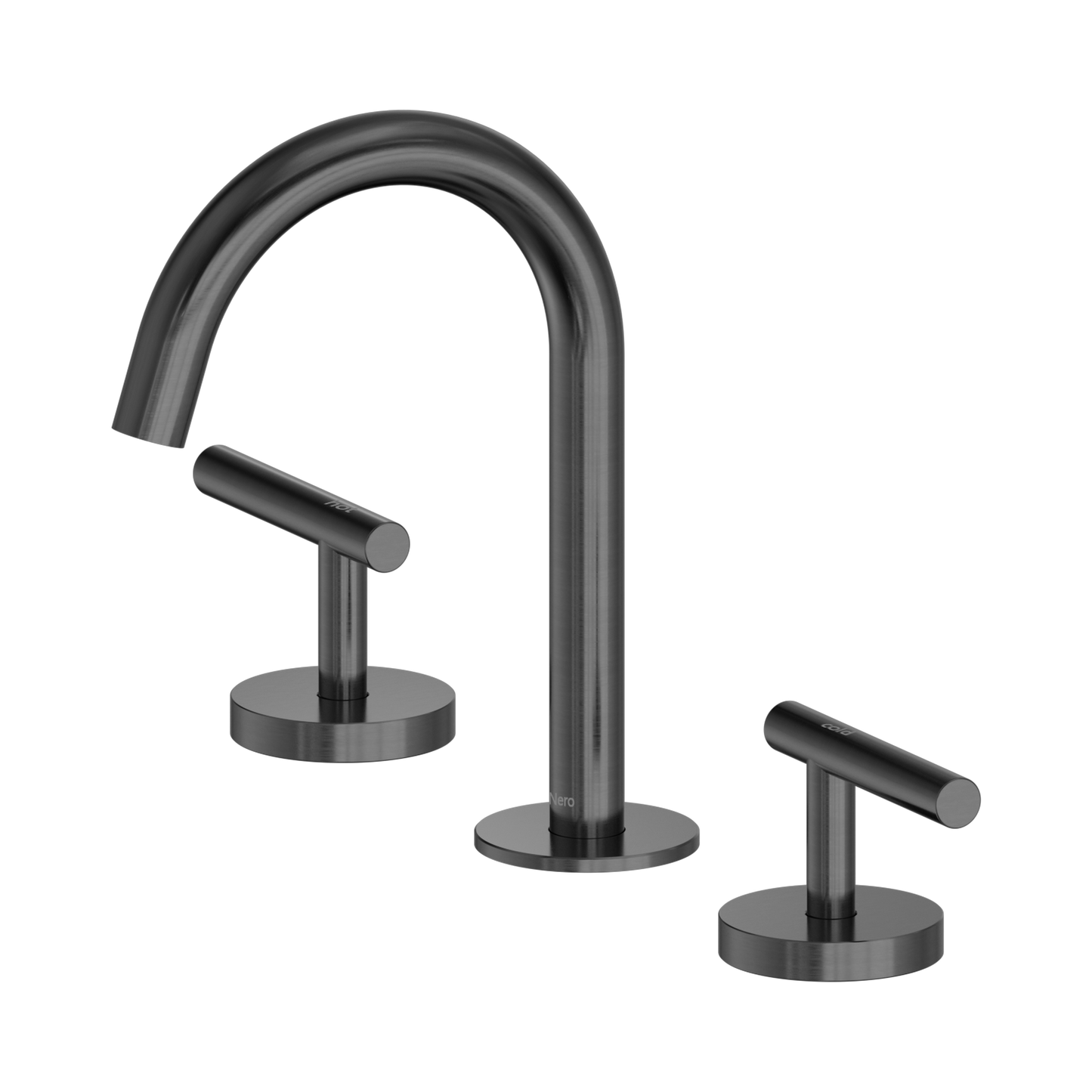 Mecca Lever Basin Set Arc Spout