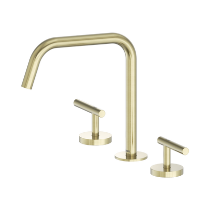 Mecca Lever Bath/Kitchen Set Edge Spout II