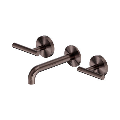 Mecca Lever Wall Basin/Bath Set 160mm Spout