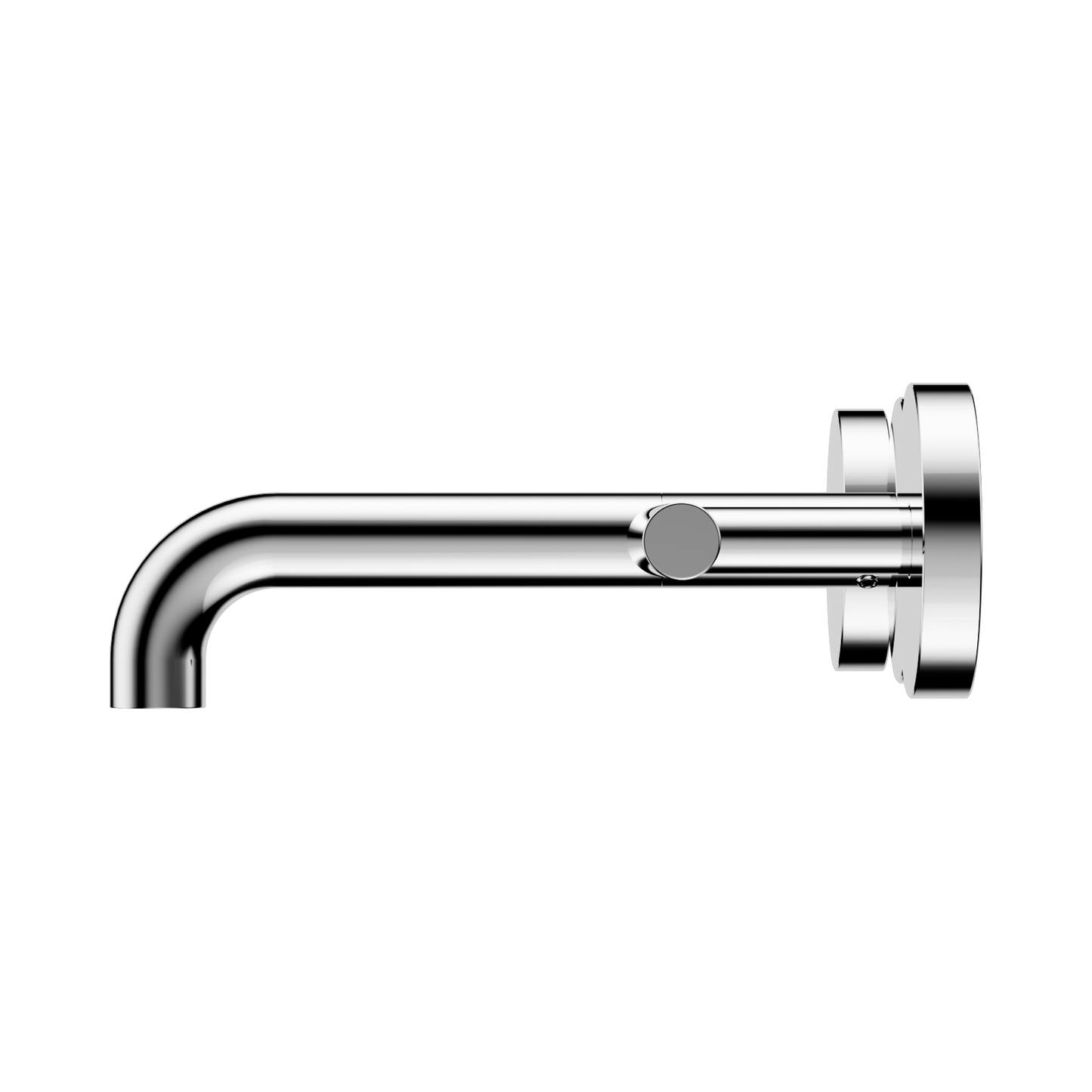 Mecca Lever Wall Basin/Bath Set 160mm Spout Chrome