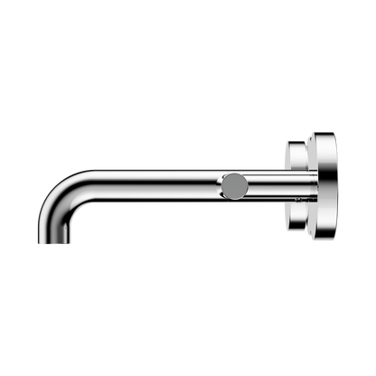 Mecca Lever Wall Basin/Bath Set 160mm Spout Chrome
