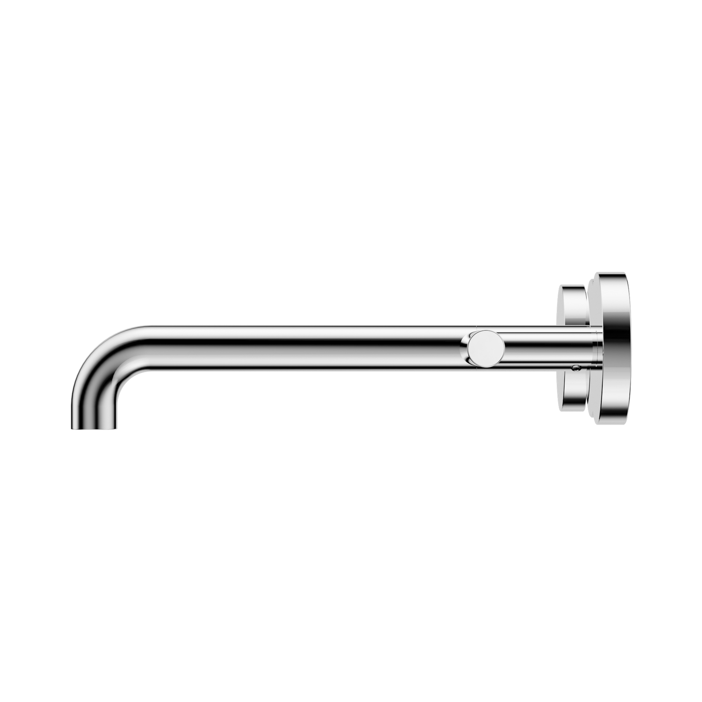 Mecca Lever Wall Basin/Bath Set 220mm Spout Chrome