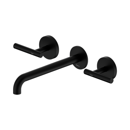 Mecca Lever Wall Basin/Bath Set 220mm Spout