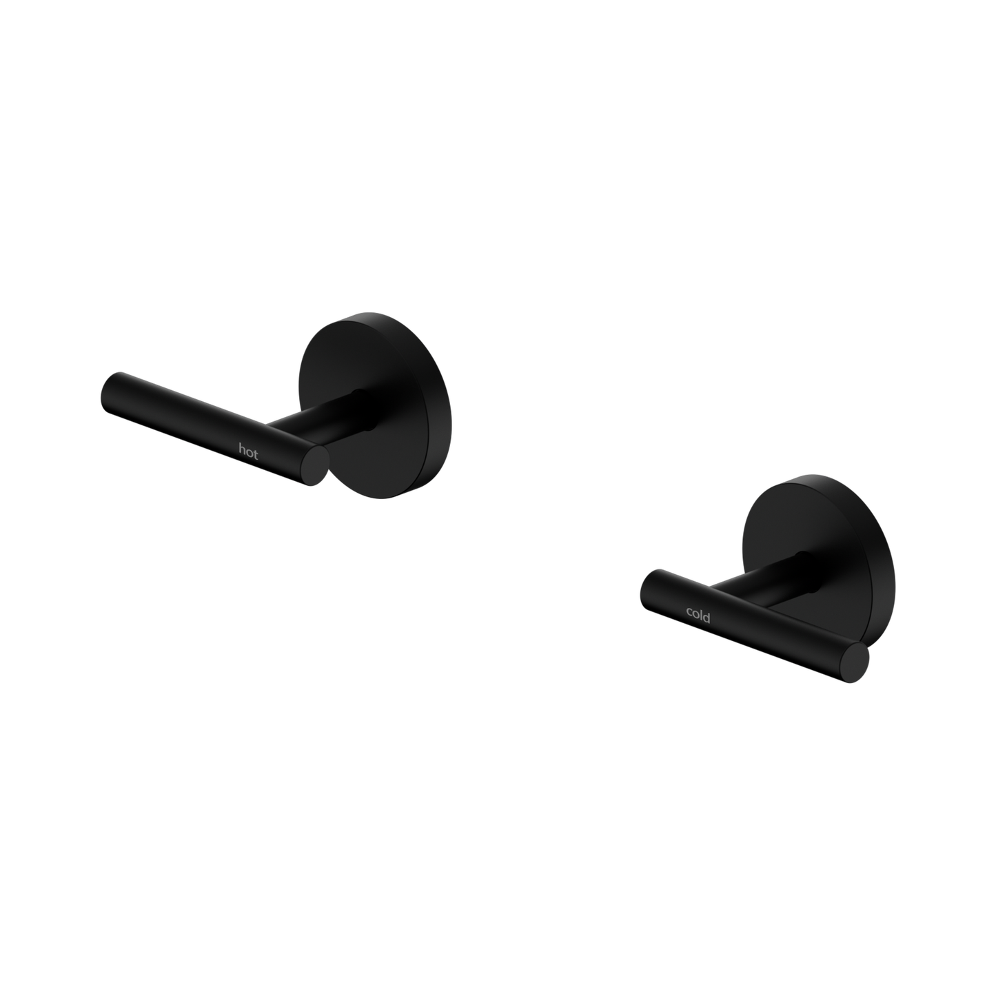 Mecca Lever Wall Top Assemby Matte Black