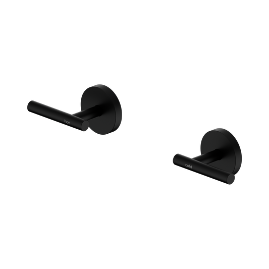 Mecca Lever Wall Top Assemby Matte Black