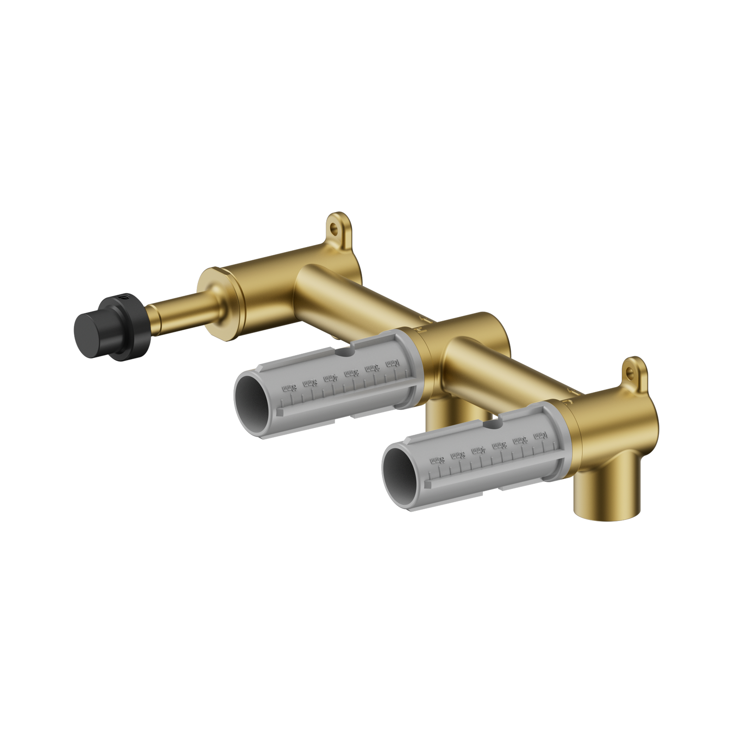 Mecca Lever Wall Basin/Bath Set Offset Spout Body Only