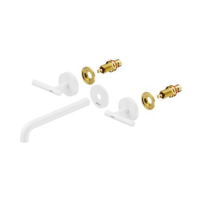 Mecca Lever Wall Basin/Bath Set 220mm Spout Trim kits Only