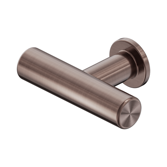 Mecca T-Pull Handle Brushed Bronze