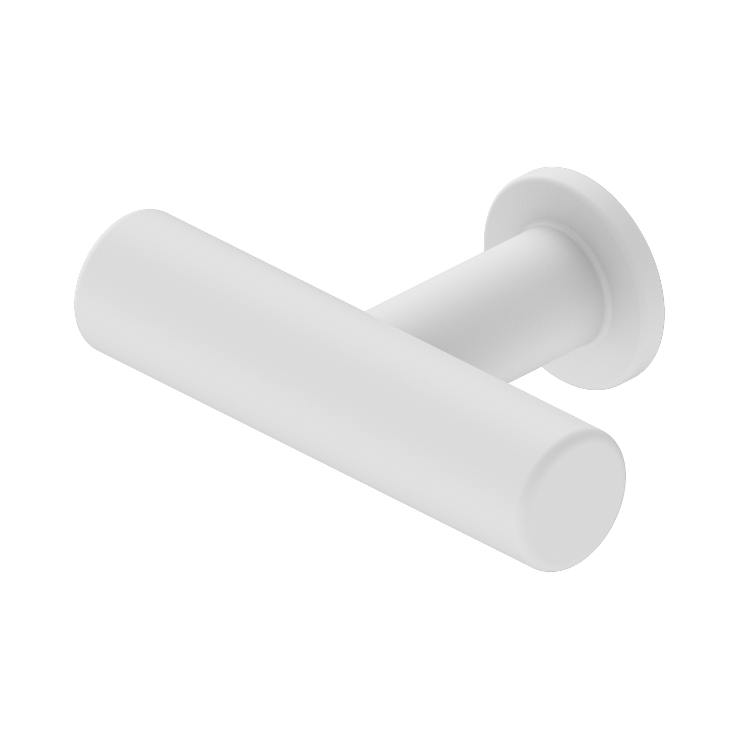 Mecca T-Pull Handle Matte White