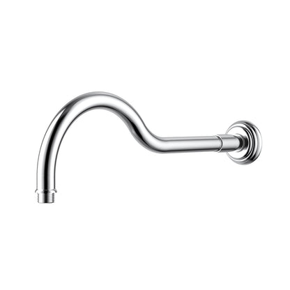 Clasico Shower Arm Horizontal 400mm - matt-black