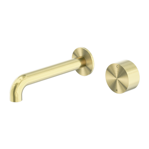 Nero Kara Progressive Wall Basin Set, 185mm Spout