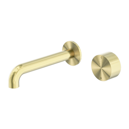 Nero Kara Progressive Wall Basin Set, 185mm Spout