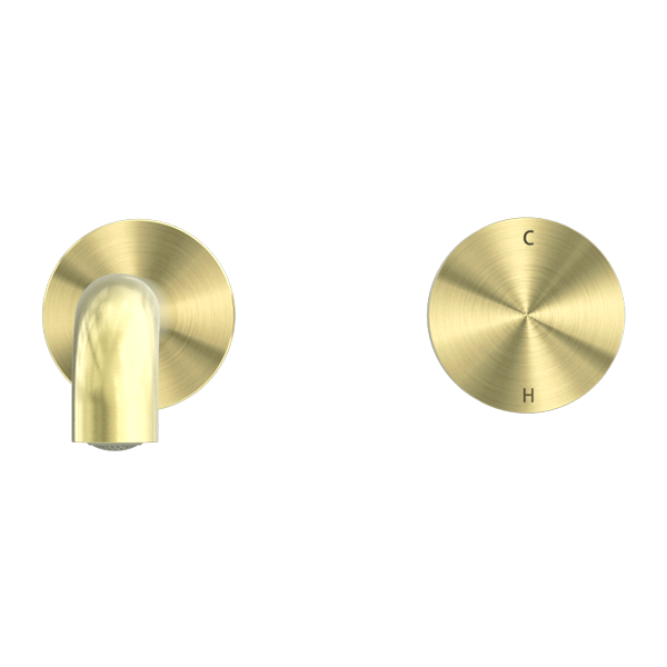Nero Kara Progressive Wall Basin Set, 185mm Spout