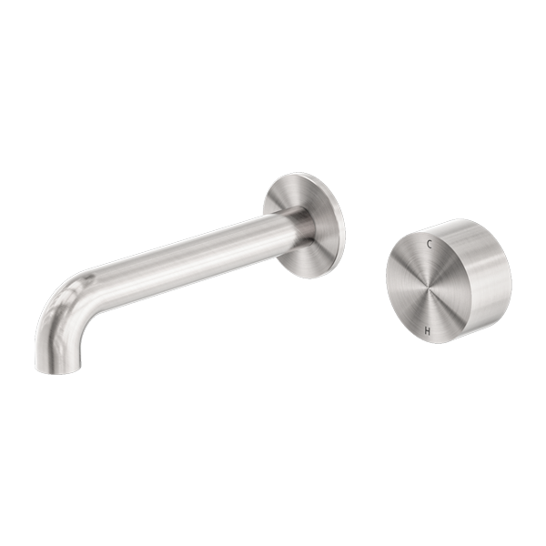 Nero Kara Progressive Wall Basin Set, 185mm Spout