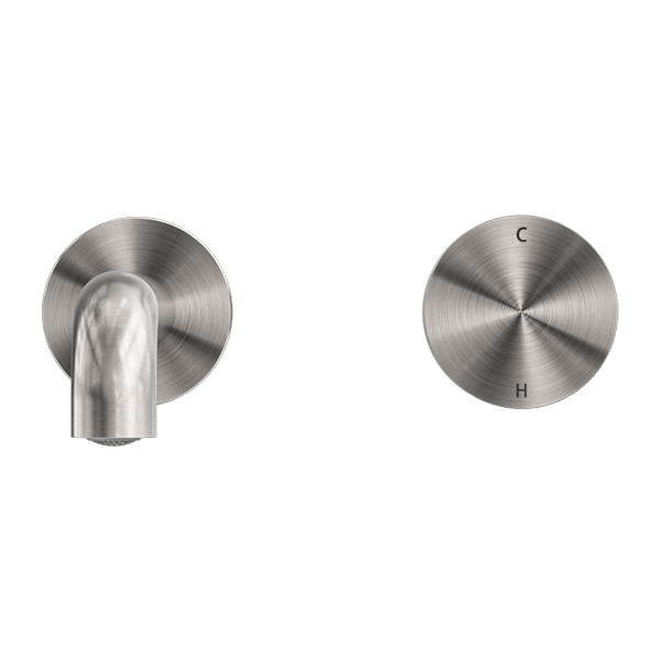 Nero Kara Progressive Wall Basin Set, 185mm Spout