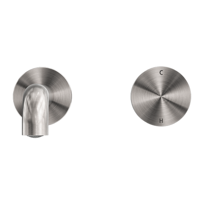 Nero Kara Progressive Wall Basin Set, 185mm Spout