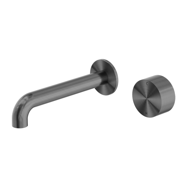 Nero Kara Progressive Wall Basin Set, 185mm Spout
