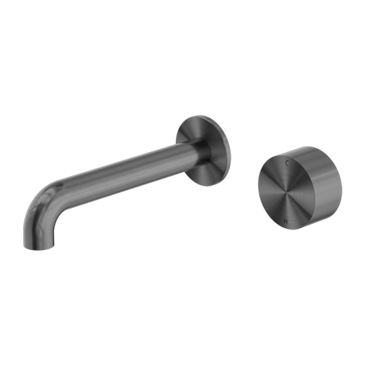 Nero Kara Progressive Wall Basin Set, 185mm Spout