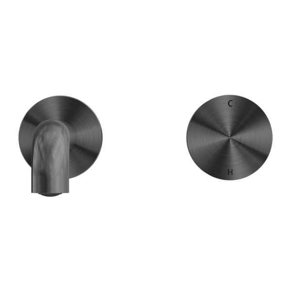 Nero Kara Progressive Wall Basin Set, 185mm Spout