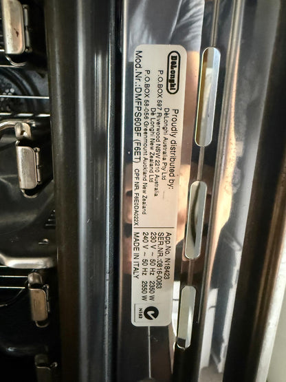 DeLonghi DMFPS60BF 60cm Electric Built-In Oven – Black