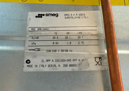 Smeg Stainless Steel Gas Cooktop SAR134AX1