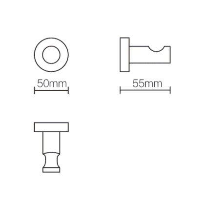 Greens Astro II Robe Hook