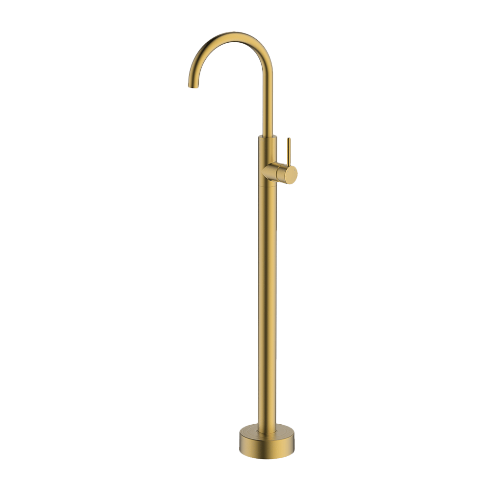 Lucia Bath Filler - Brushed Brass