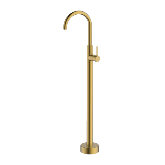Lucia Bath Filler - Brushed Brass