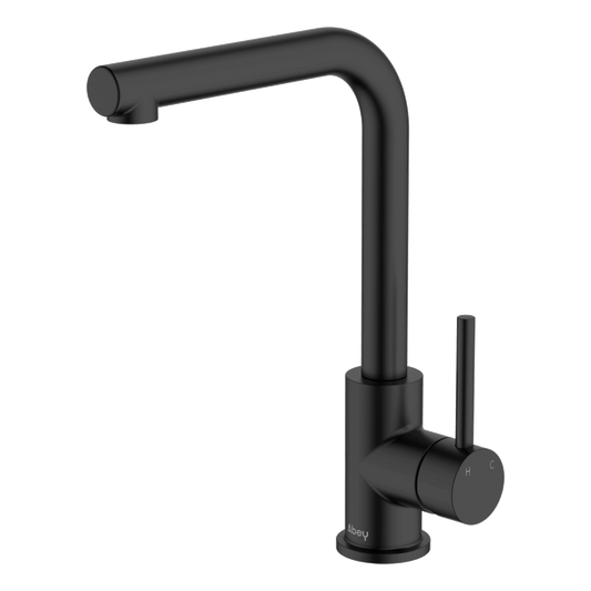 Lucia Side Lever Sink Mixer - Black