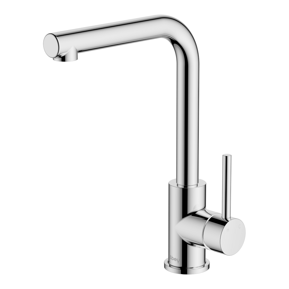 Lucia Side Lever Sink Mixer - Brushed Nickel
