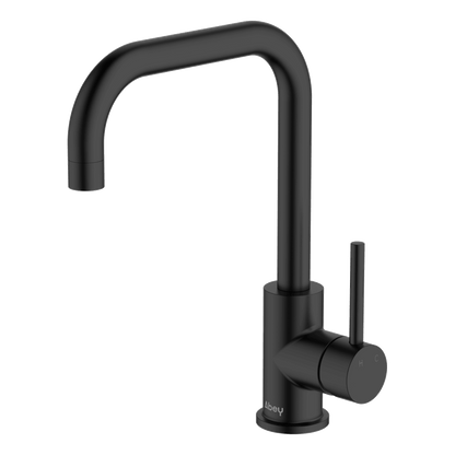 Lucia Square Sidelever Mixer Lead Free - Black