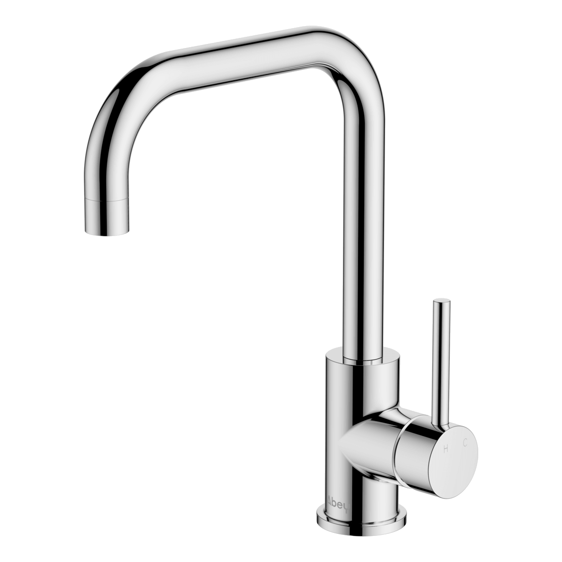 Lucia Square Sidelever Mixer Lead Free - Gun Metal