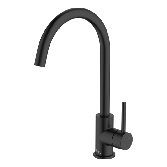 Lucia Goose Sidelever Mixer Lead Free - Black