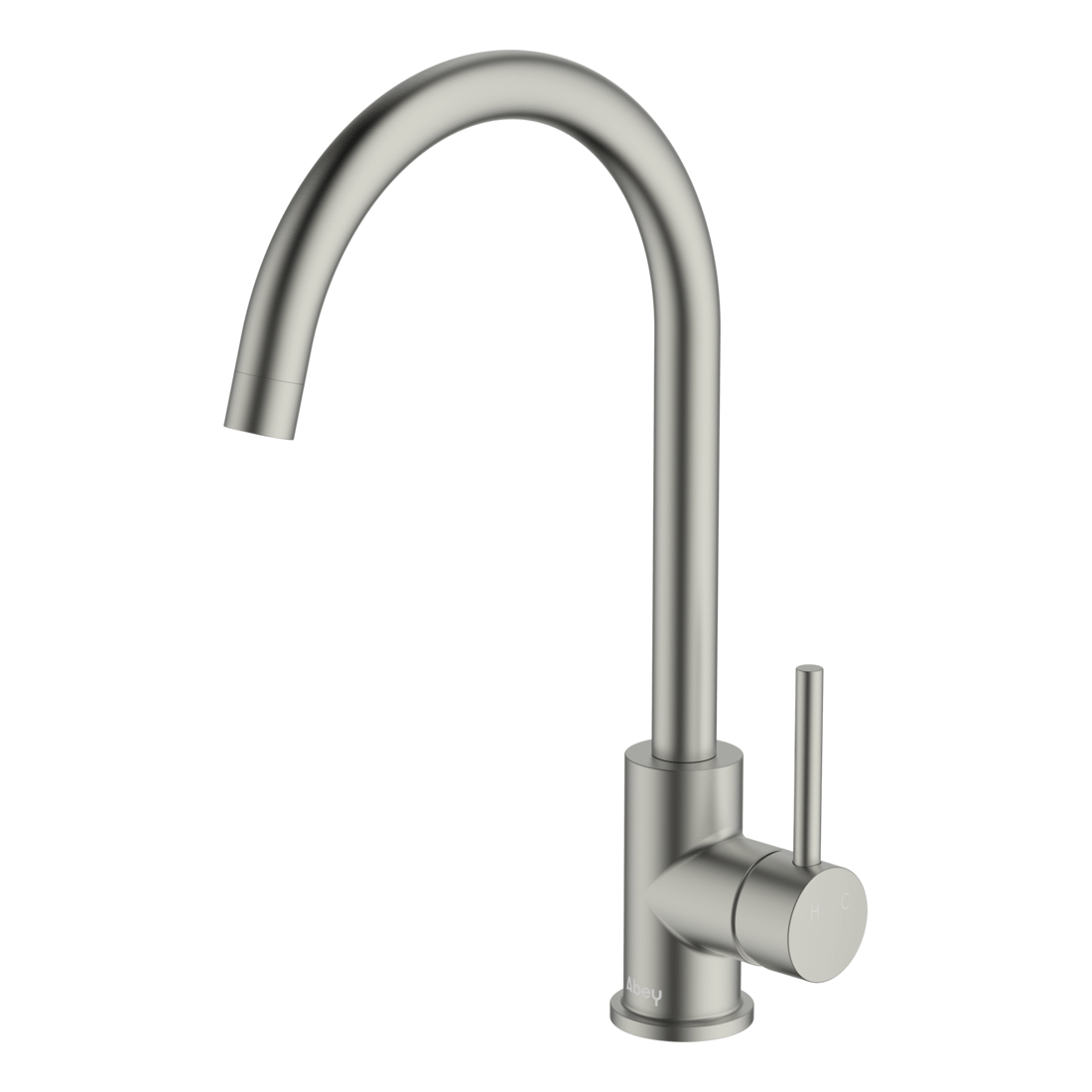 Lucia Goose Sidelever Mixer Lead Free - Brushed Nickel