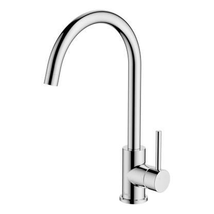 Lucia Goose Sidelever Mixer Lead Free - Brushed Nickel