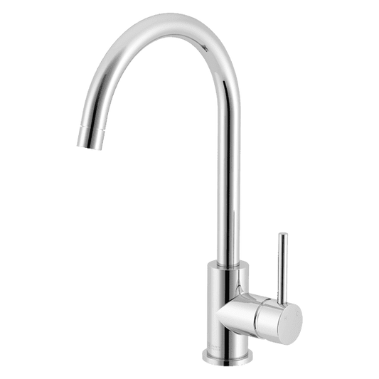 Lucia Goose Sidelever Mixer - Chrome