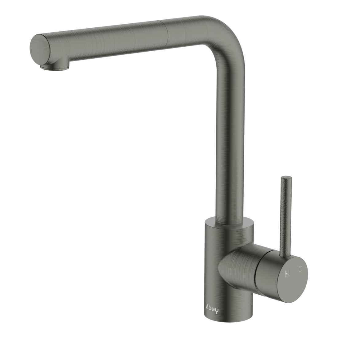 Lucia Sidelever Mixer with Pull Out Lead Free - Gun Metal