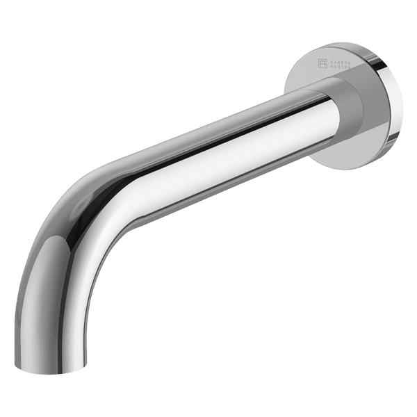 Lucia Curved Basin & Bath Spout 230mm - Chrome
