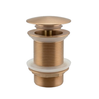 Pop Up Bath Waste 40mm Connection - Brushed Bronze