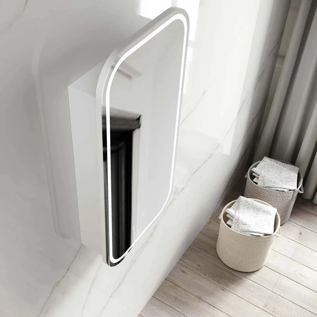 Otti LED Newport  Mirror Cabinet Soft Square 450mm