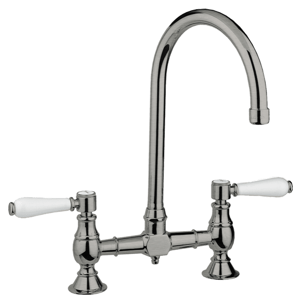 Provincial Exposed Breach Kitchen Tap Lead Free - Brushed Nickel