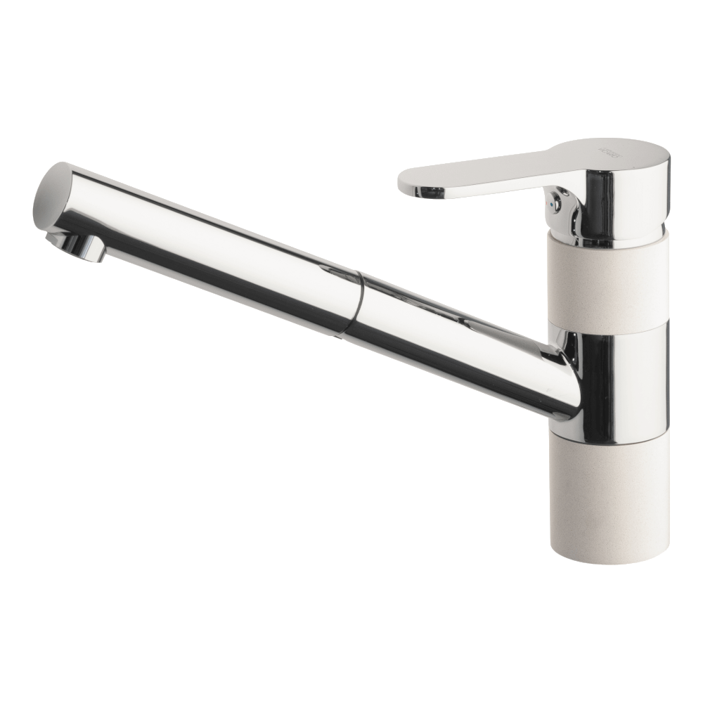 ISA Pull Out Kitchen Mixer Lead Free - Chrome Alpina