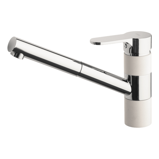ISA Pull Out Kitchen Mixer Lead Free - Chrome Alpina