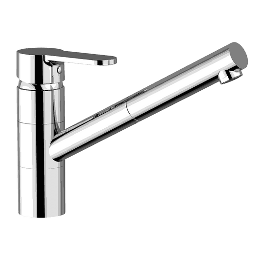 ISA Pull Out Kitchen Mixer Lead Free - Chrome