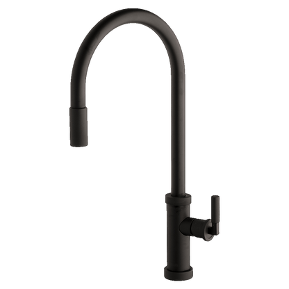 Urban D Pull Out Kitchen Mixer - Black