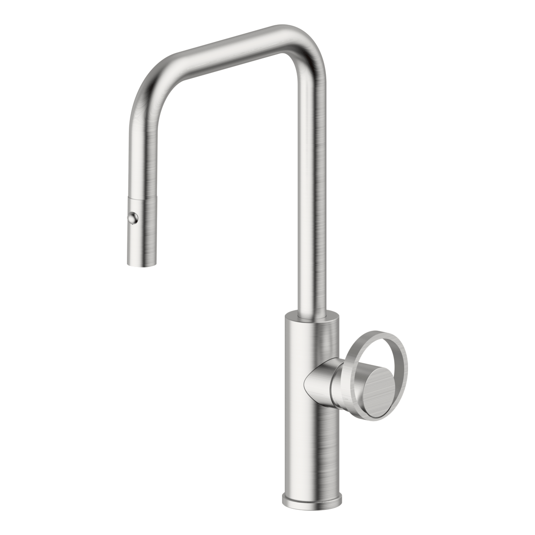 Piazza Dual Spray Kitchen Mixer Lead Free - Brushed Nickel